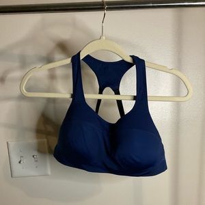 Blue Nike Sports Bra